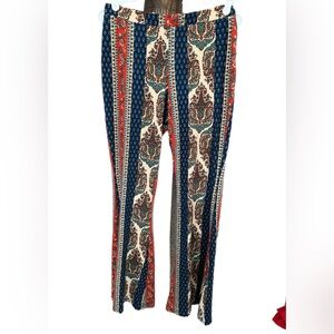 Altard state flared garterized stretchy pants